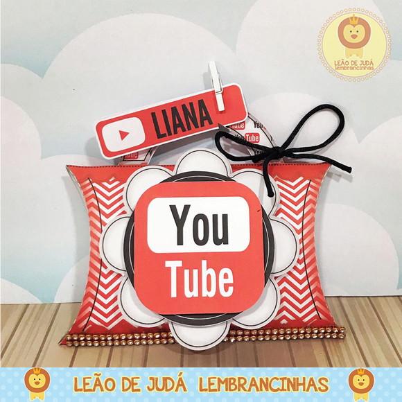 Caixinha para festa tema you tube