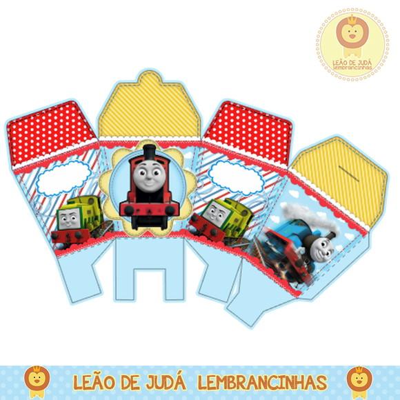 caixinha para festa thomas e seus amigos