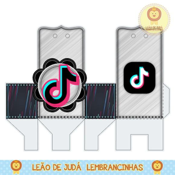 caixinha para festa tik tok