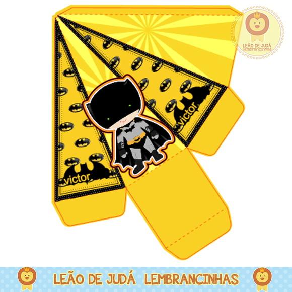 caixinha piramide batman cute