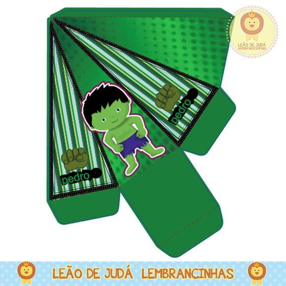caixinha piramide hulk