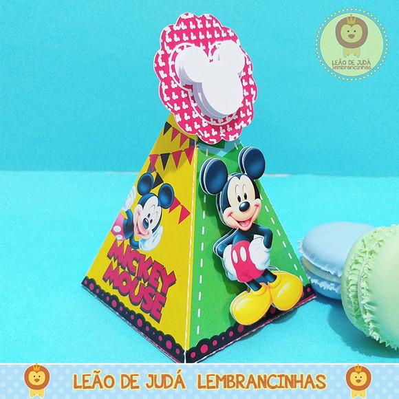 Caixinha Piramide mickey