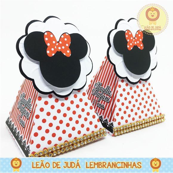 Caixinha Piramide minnie