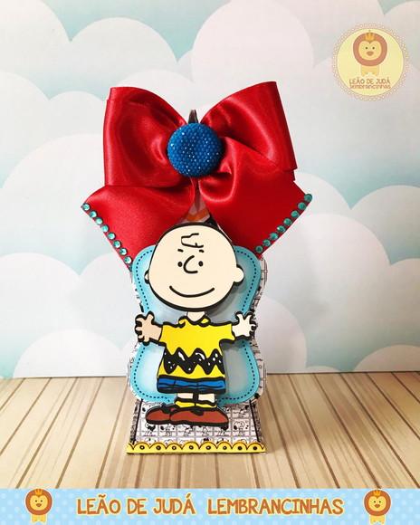Caixinha pirâmide snoopy