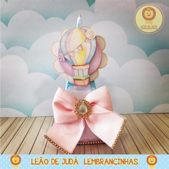 Caixinha piramide tema brinquedo menina