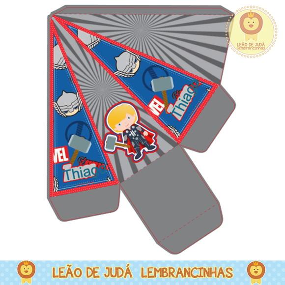 caixinha pirâmide thor