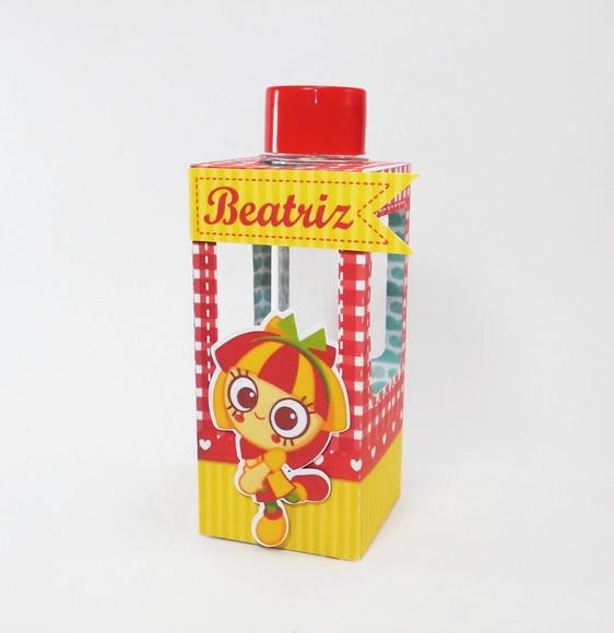 Caixinha porta tubete tema sitio do picapáu amarelo