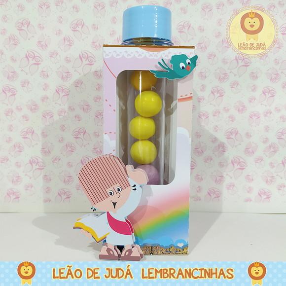 Caixinha porta tubete tema turma do cristãozinho