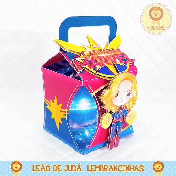 Caixinha Seul tema Capitã Marvel