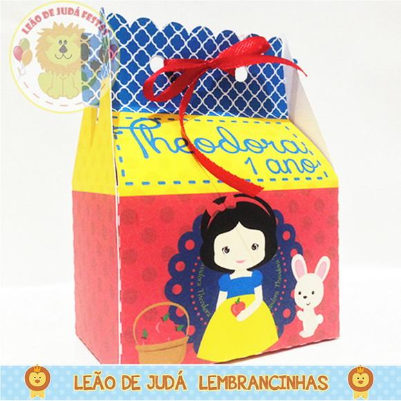 Caixinha Sorriso tema Branca de neve