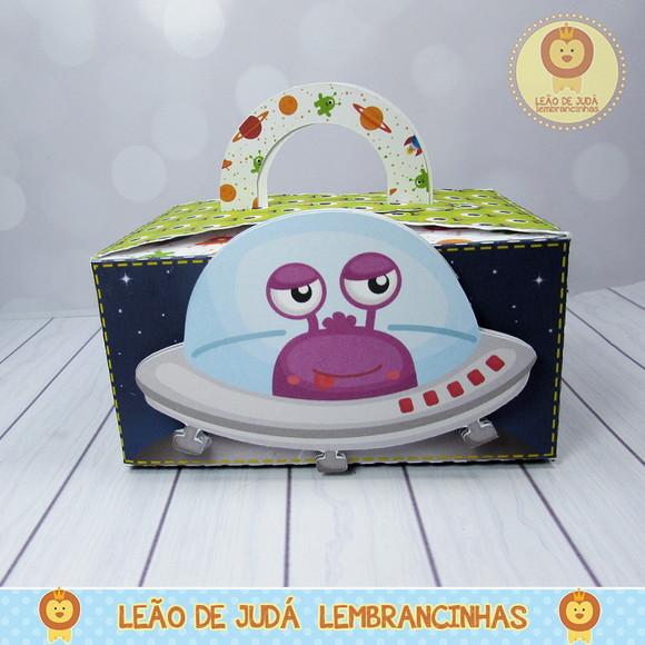 Caixinha Small tema Astronauta