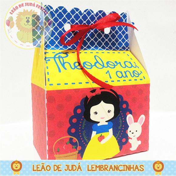 Caixinha Sorriso tema Branca de neve