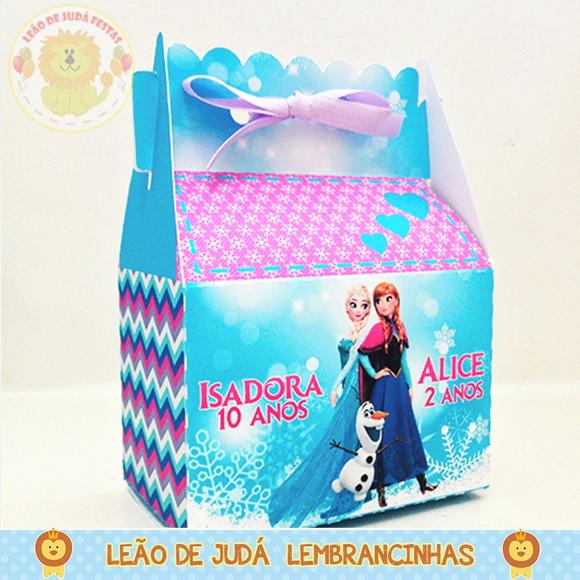 Caixinha Sorriso tema Frozen