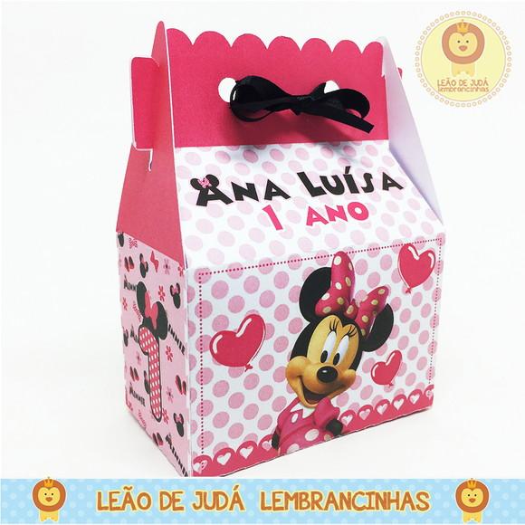 Caixinha Sorriso tema Minnie modelo 3