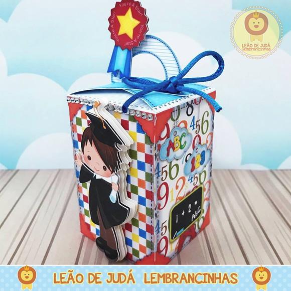 Caixinha Suécia tema Formatura