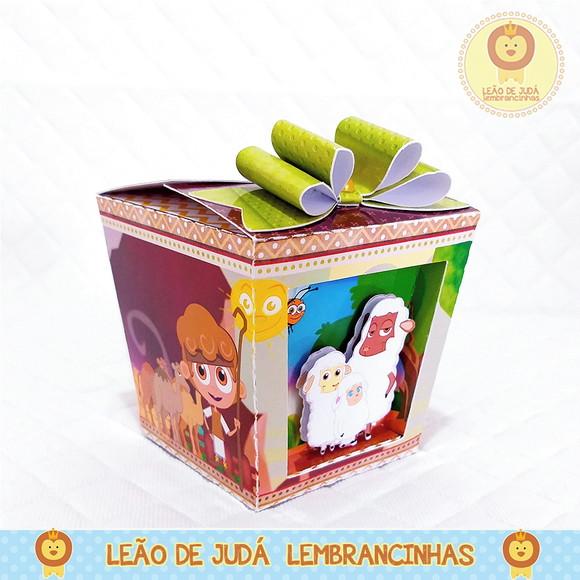 Caixinha Sushi com Visor Davi e as Ovelinhas