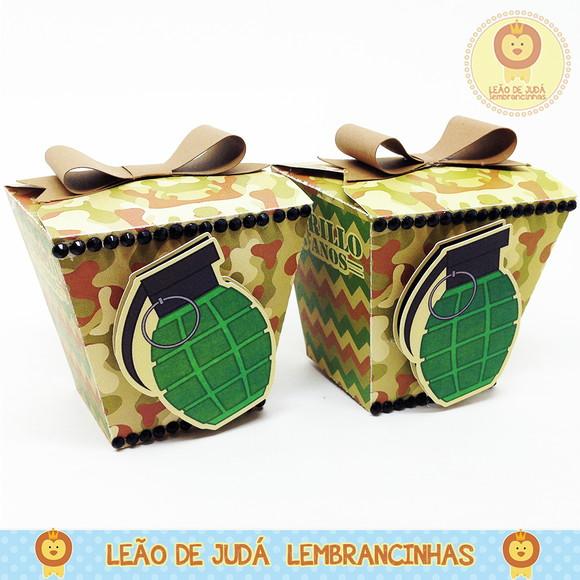 Caixinha Sushi Exercito