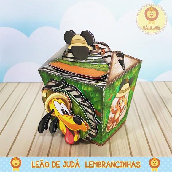 Caixinha Sushi Mickey Safári