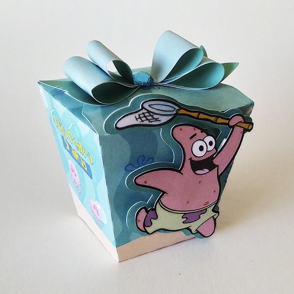 Caixinha Sushi Tama Bob Esponja
