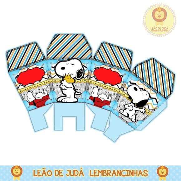Caixinha sushi snoopy