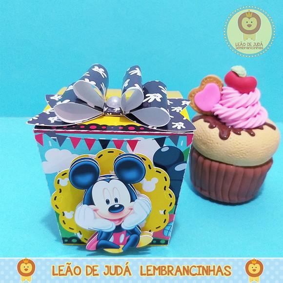 Caixinha Sushi Tema Mickey