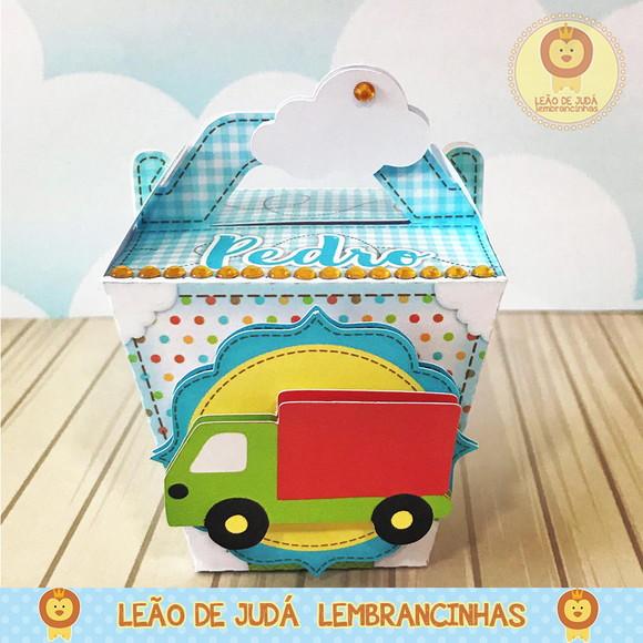Caixinha Sushi Tema Meio de Transporte