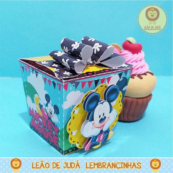 Caixinha Sushi Tema Mickey