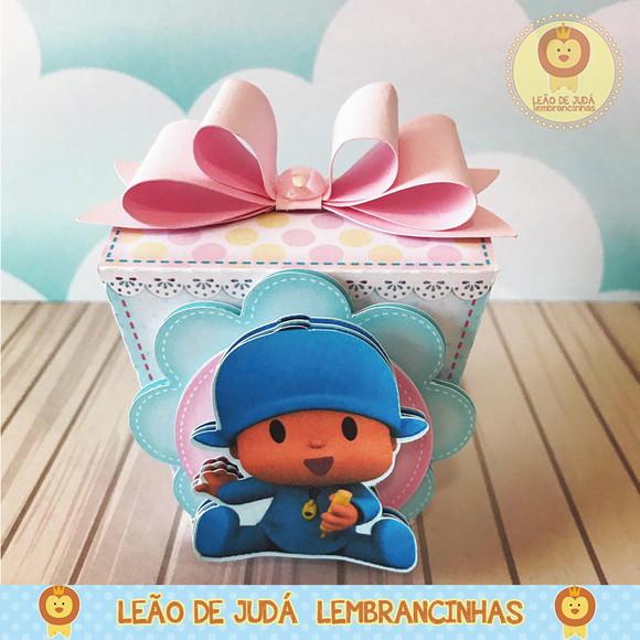 Caixinha sushi tema Pocoyo