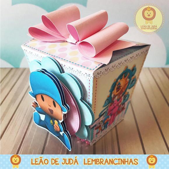 Caixinha sushi tema Pocoyo