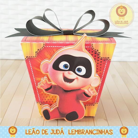 Caixinha sushi tema os incríveis