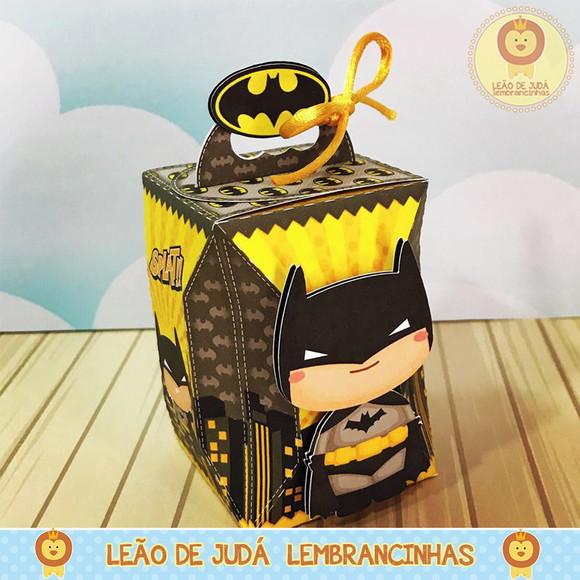 Caixinha Tema Batman