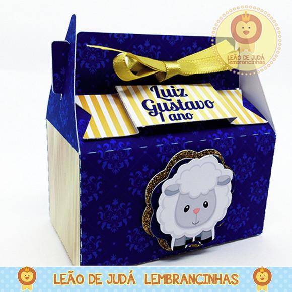 caixinha tema ovelinha