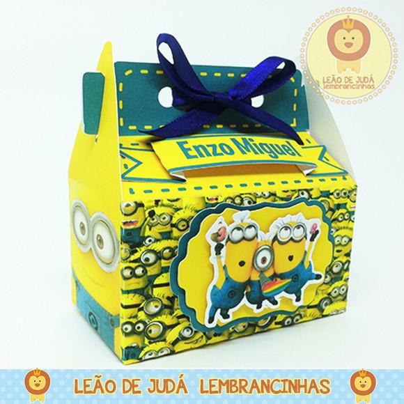 Caixinha Tema Minions