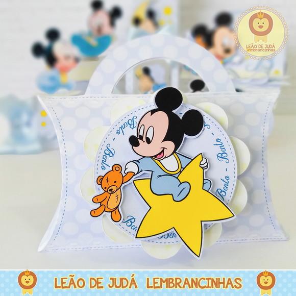 Caixinha Travesseiro Tema Baby Disney