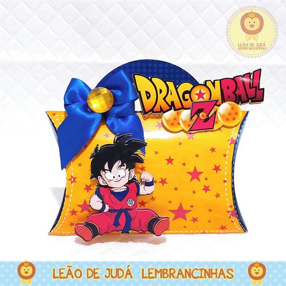 Caixinha Travesseiro tema Dragon Ball