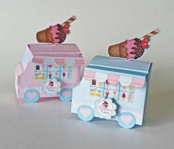 Carrinho Food Truck Sorvete