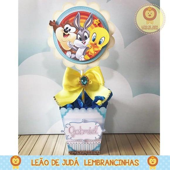 Centro De Mesa Tema Baby Looney Tunes