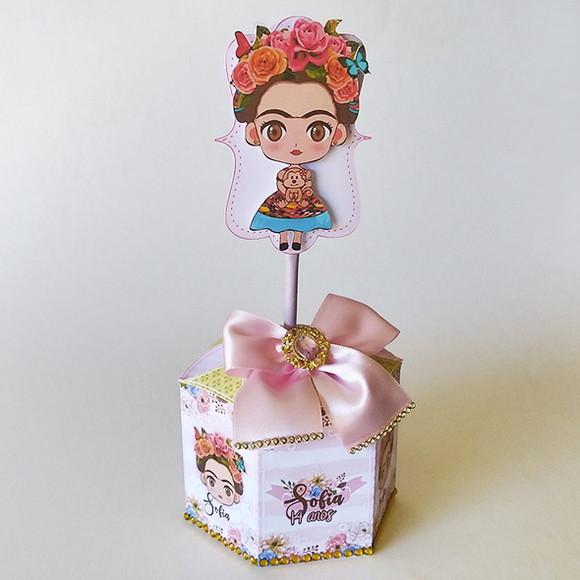 Centro de Mesa Tema Frida