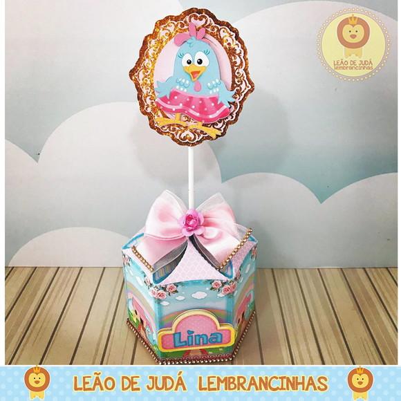 Centro De Mesa Tema Galinha Pintadinha