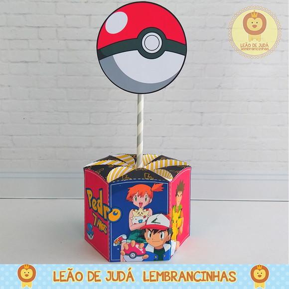 Centro De Mesa Tema Pokémon