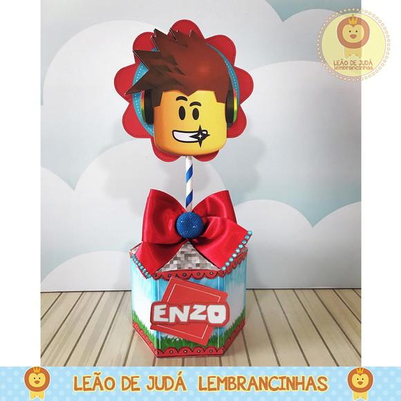 Centro De Mesa Tema Roblox