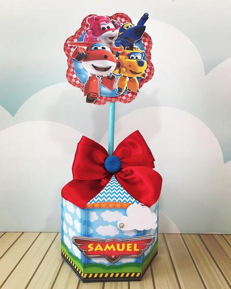 Centro de Mesa Tema Super Wings