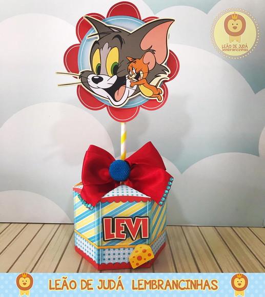 Centro de Mesa Tema Tom e Jerry
