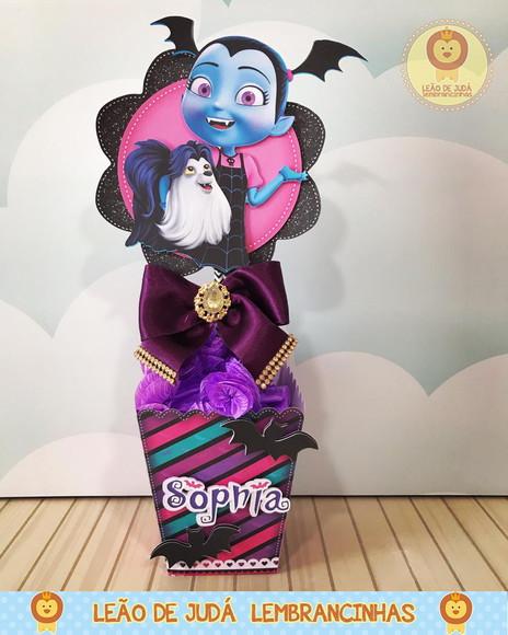 Centro De Mesa Tema Vampirina
