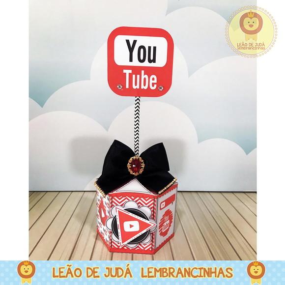 Centro De Mesa Tema You Tube