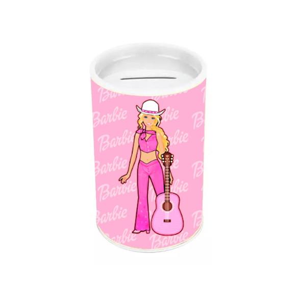 Cofrinho Lembrancinha para Festa Tema Barbie Cowboy