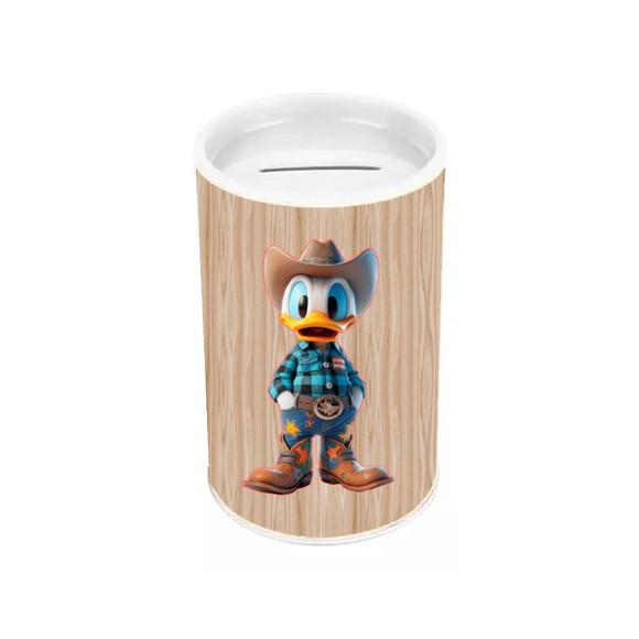 Cofrinho Lembrancinha para Festa Tema Mickey Fazendeiro