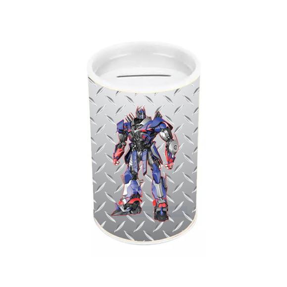 Cofrinho Lembrancinha para Festa Tema Transformers