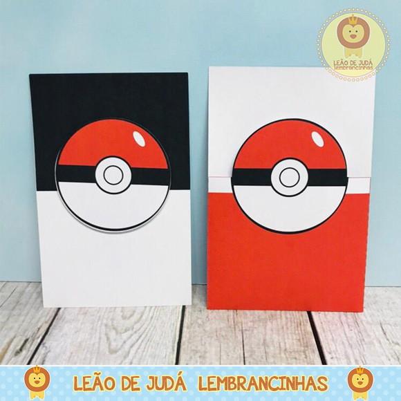 Convite 3 Pokemon