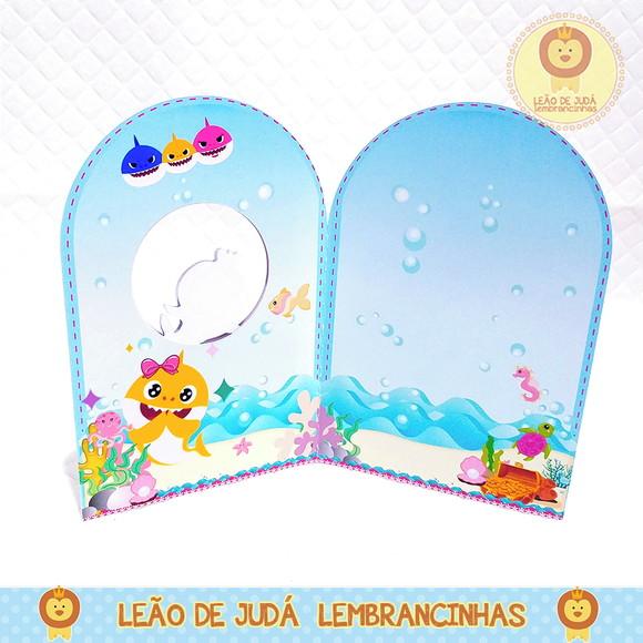 Convite Baby Shark menina